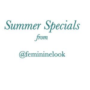 summer specials.